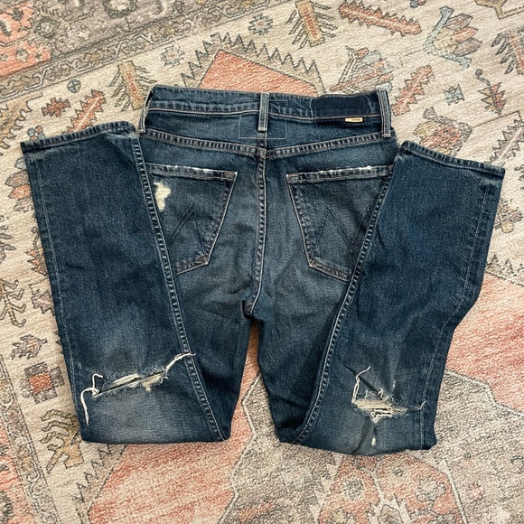 MOTHER Jeans -- The Pixie Tomcat Ankle in Born to Bite - Picture 11 of 15